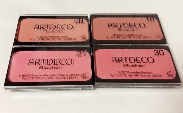 artdeco-artdeco腮红色号 artdeco腮红试色