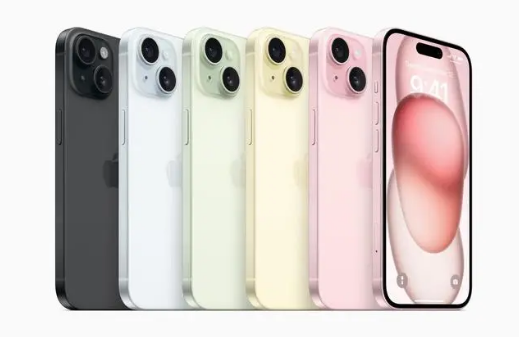苹果15哪款有粉色的1